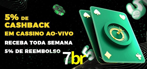 Promoções do cassino ao Vivo 7br